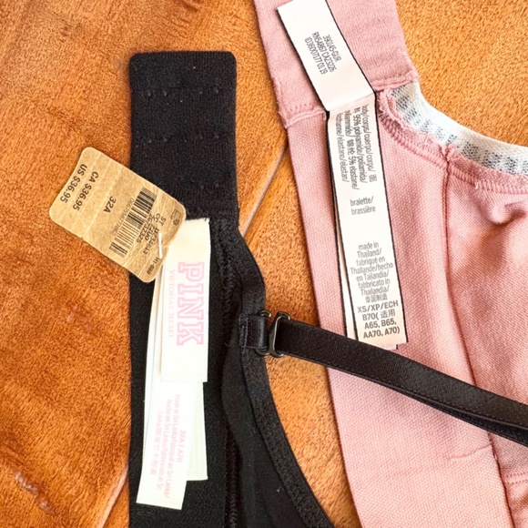 Victoria's Secret & Pink by VS 2 Set Bralette 32A/XS - Picture 11 of 11